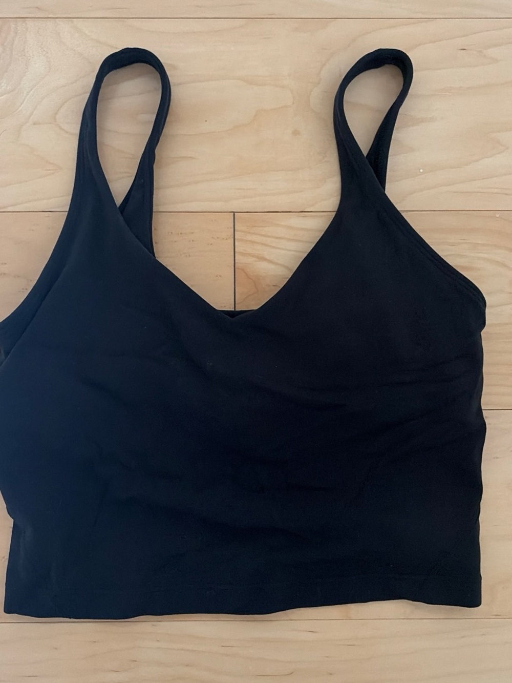 Black Lululemon align tank top
